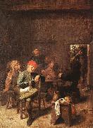 Adriaen Brouwer, Peasants Smoking and Drinking